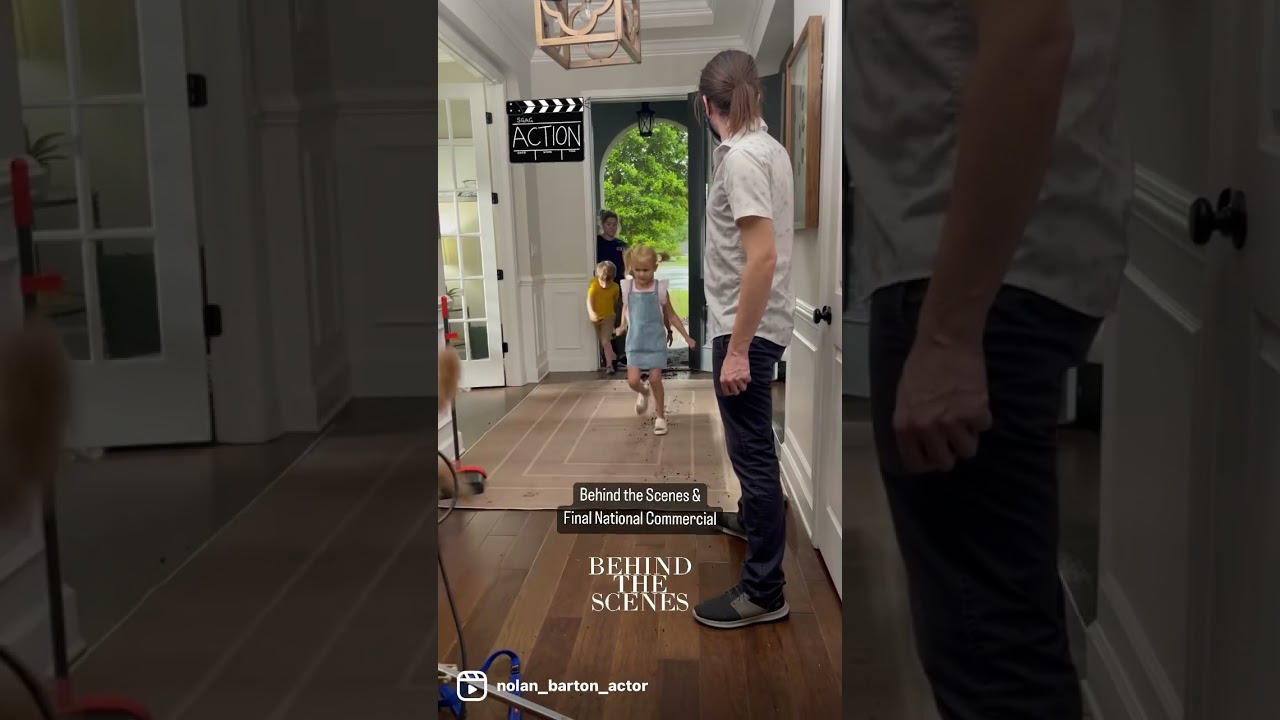 Bts of a National commercial and final production! 