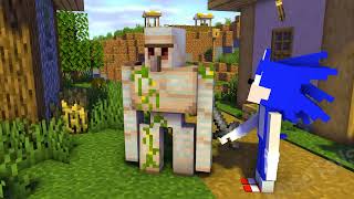 Sonic Speedruns Minecraft + Sonic exe Minecraft Animation Cover