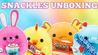 ZURU SNACKLES UNBOXING | PLUSHIES WITH MINI BRANDS