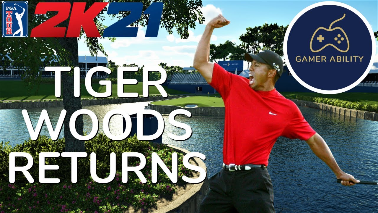 Tiger Woods Returns to Virtual Golf! PGA TOUR 2K