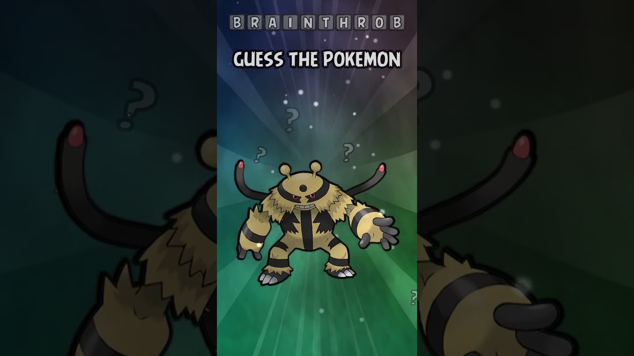 Who's That Pokémon?? 3 Question Quiz!