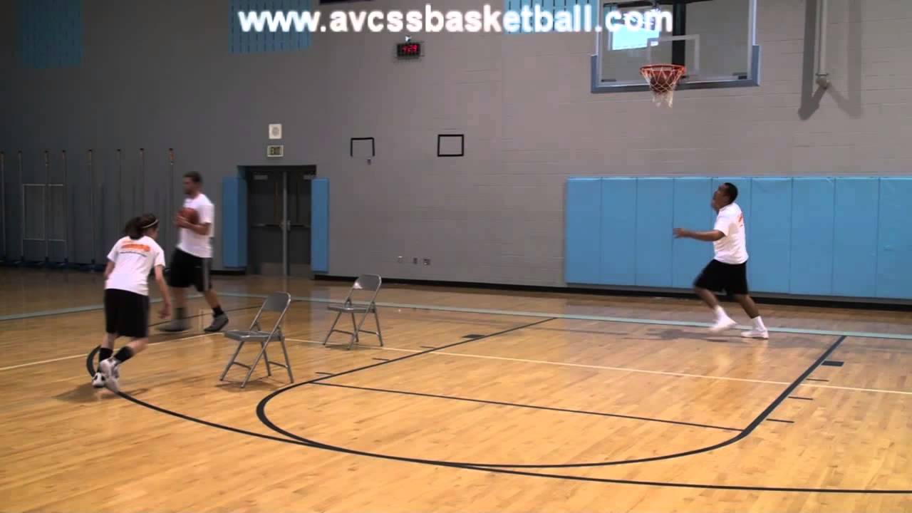 Chair Drills "2 Chair Drive to Basket Left" for Youth Basketball YouTube