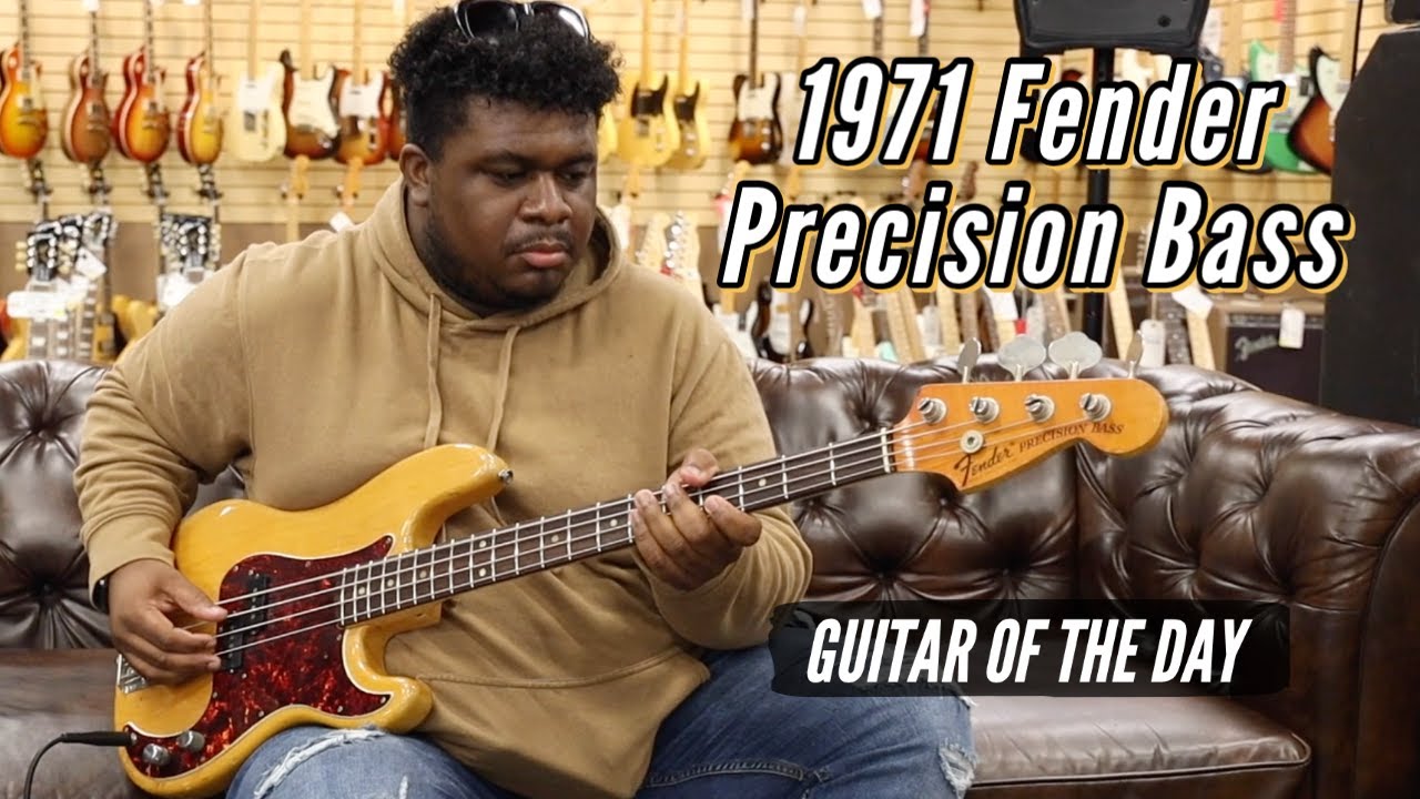 Бас-гитара Fender Precision 1971 года | Гитара дня