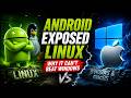 Why Android Proves Linux Can’t Defeat Windows and macOS | The Truth About Linux Desktop