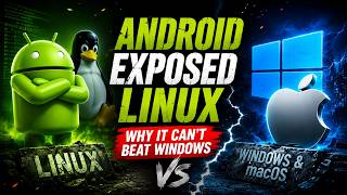 Why Android Proves Linux Can’t Defeat Windows and macOS | The Truth About Linux Desktop