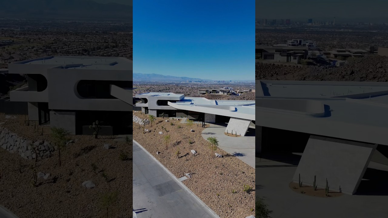 Inside Breathtaking $11.5M Modern Mansion in Ascaya (Henderson, NV)