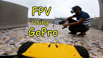 Using GoPro as Dedicated FPV Camera - Rc Car Test Footage