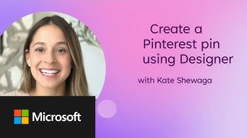 Microsoft Create: Create a Pinterest pin using Designer