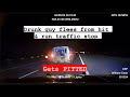 Drunk guy flees from hit & run traffic stop with lawnmower on the back - Gets PITTED