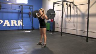 behind neck snatch press