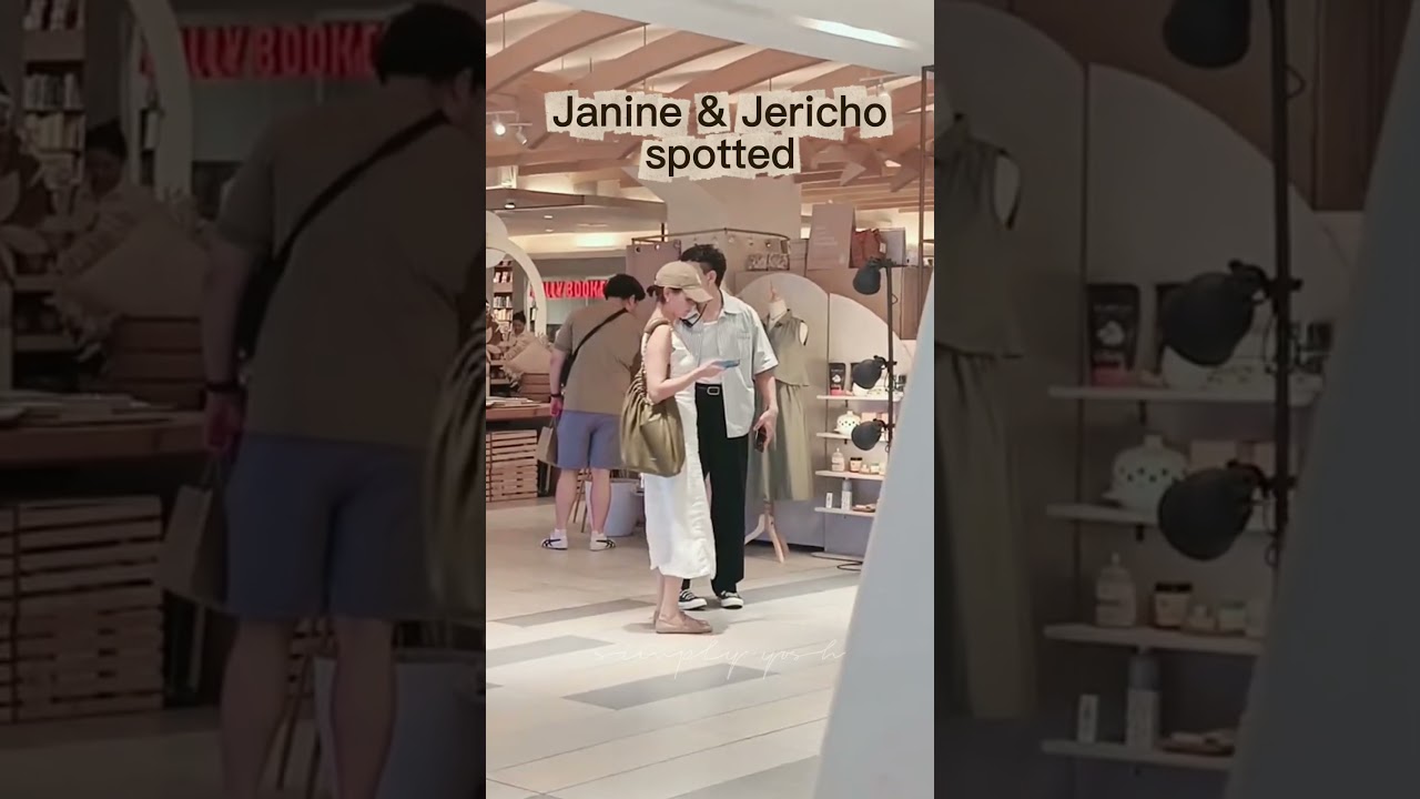 JANINE & JERICHO SPOTTED NAMASYAL ANG MAG JOWABELS 