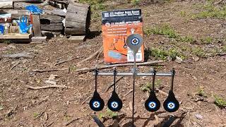 Full New 22 caliber reset target Update
