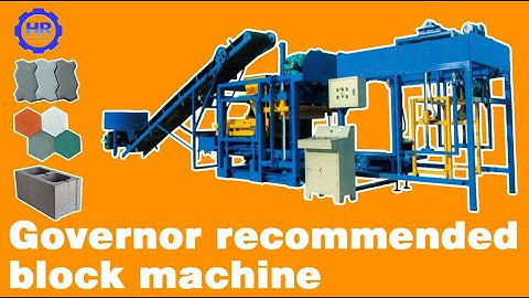 Operation-QT4-25 automatic cement paving brick machine, concrete hollow block machine