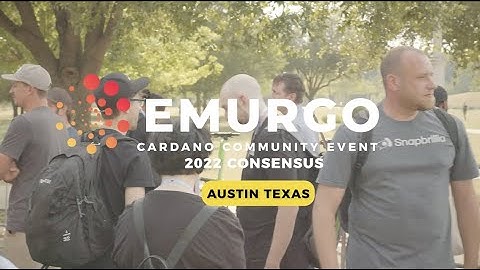 EMURGO at Cardano Community Event in Austin, TX June 8 2022