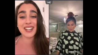 Lauren Jauregui & Snowthaproduct Tiktok Live - (Part 2)