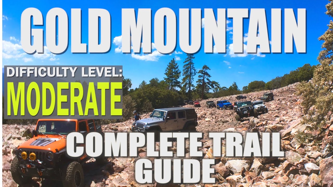 Southern California 4x4 Trails Gold Mountain (3N69, Big Bear) Trail