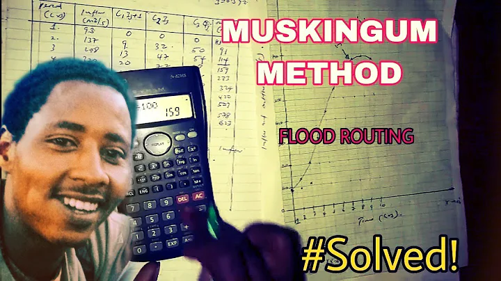 How to solve Muskingum Flow Routing calculation | Engineering  | Hydrology  |