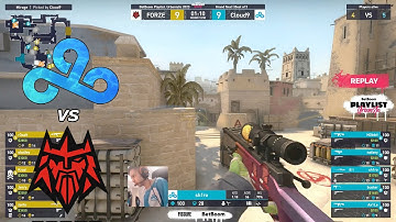 Cloud9 vs FORZE  - HIGHLIGHTS - MIRAGE -  BetBoom Playlist Urbanistic - GRAND FINAL CSGO 2023.