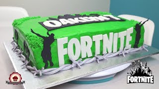 Fortnite Double Dab Birthday Cake