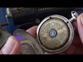 Lovely 100-year-old pocket watch with a massive eight-day power reserve.