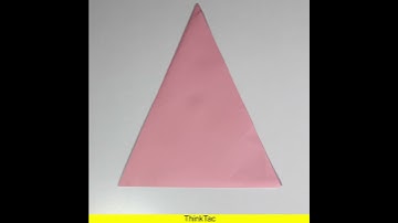 Isosceles Triangle | ThinkTac | #YoutubeShorts #Shorts #DIY #DIYScience