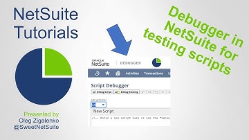 NetSuite Tutorial Debugger Mode SuiteScript Debugging Server Side Script