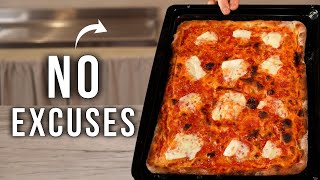 The Easiest Real Italian Pizza You’ll Ever Make (No equipment)