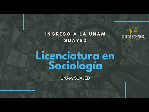 Ingreso a la Licenciatura en Sociología SUAyED 2021 | Toda la información