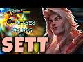 Wild Rift Sett Baron Lane Gameplay in Season 20 (Build &amp; Runes)