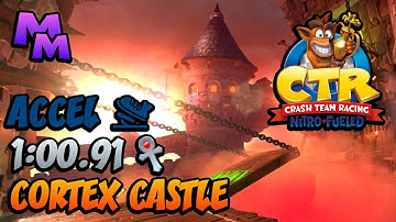 CTR Nitro-Fueled - Cortex Castle Relic Race - 1:00.91 - Accel