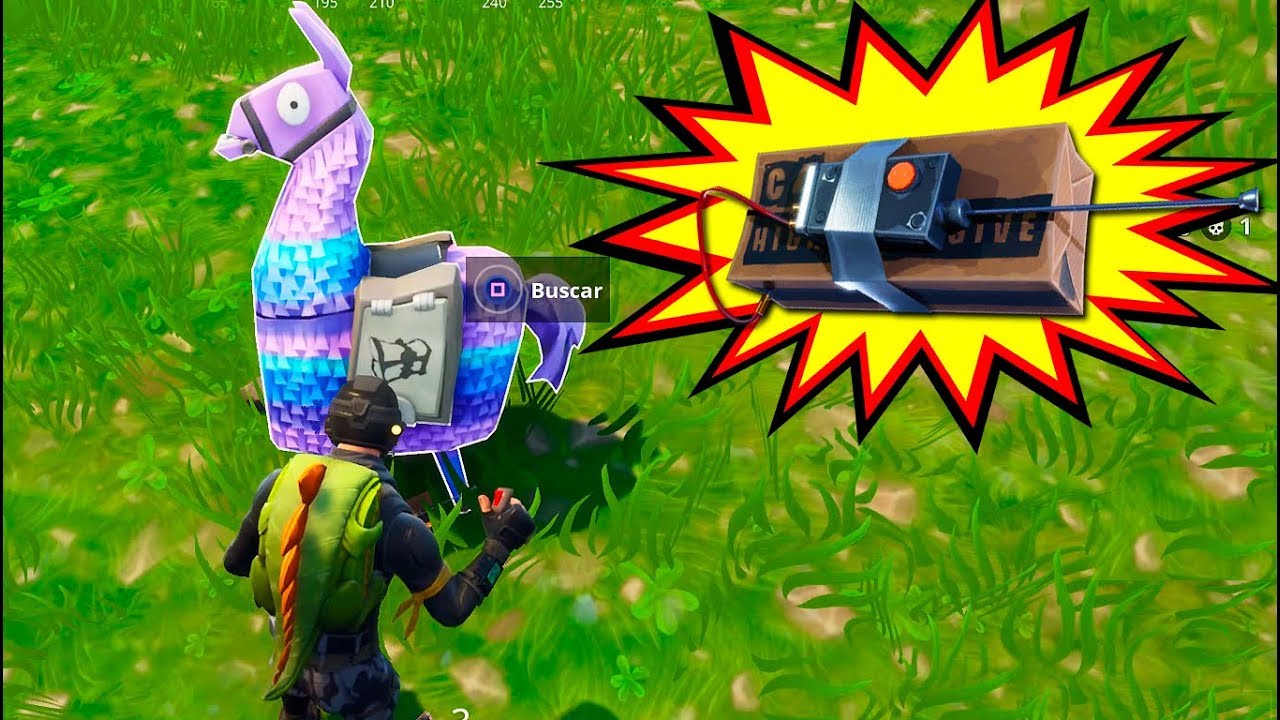 bombardier La LLAMA BOMBA! ¿FUNCIONA? Fortnite: Battle Royale