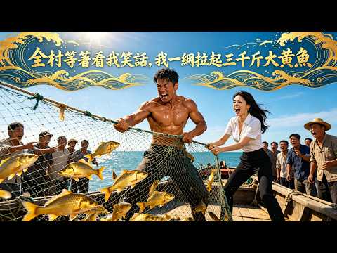 全村人都等著看我出海空手而歸的笑話,我深吸一口氣,一網拉起了整整三千斤黃金大黃魚。