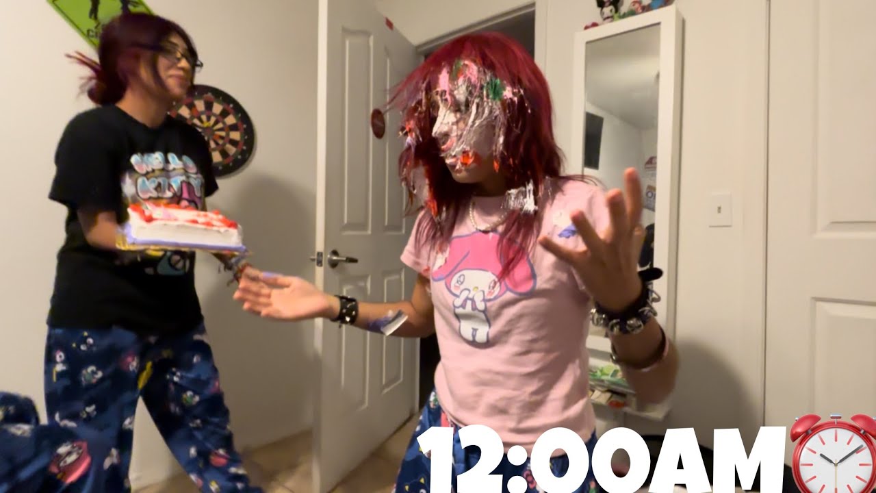 Устраиваем вечеринку на всю ночь в честь дня рождения EMOGIRLS