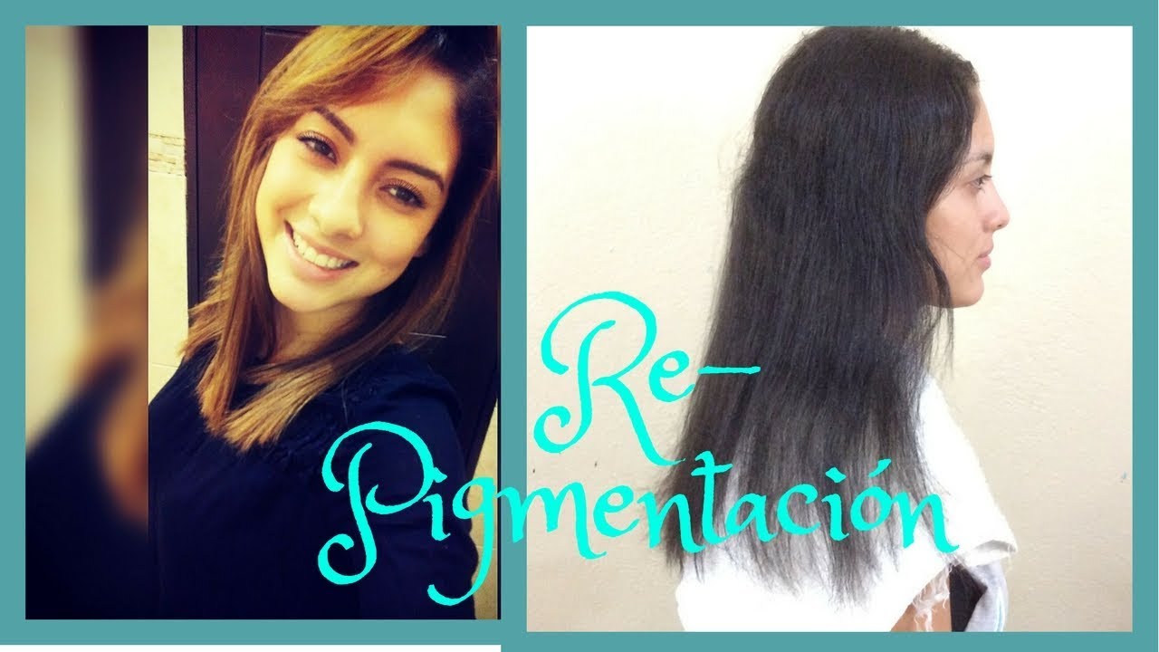 Re-Pigmentación COMO HACER UNA REPIGMENTACION EN EL CABELLO