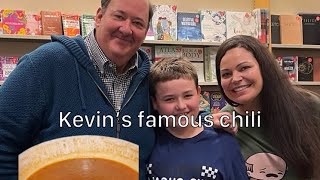 KEVINS FAMOUS CHILI + meeting Kevin/Brain