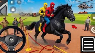 🕷️Spiderman PRc Ghaint Horse 🥳& Spiderman 3D Game🤩Indian Thift Auto🥰 Purchase Lot's Of Spiderman  screenshot 5