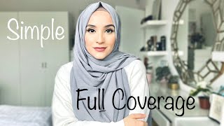 3 SIMPLE FULL COVERAGE HIJAB LOOKS screenshot 5