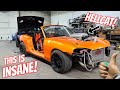 SUPERCHARGED Miata gets Custom exhaust!