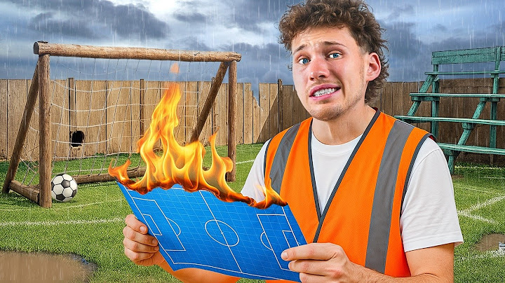I Built A Football Pitch With NO Instructions