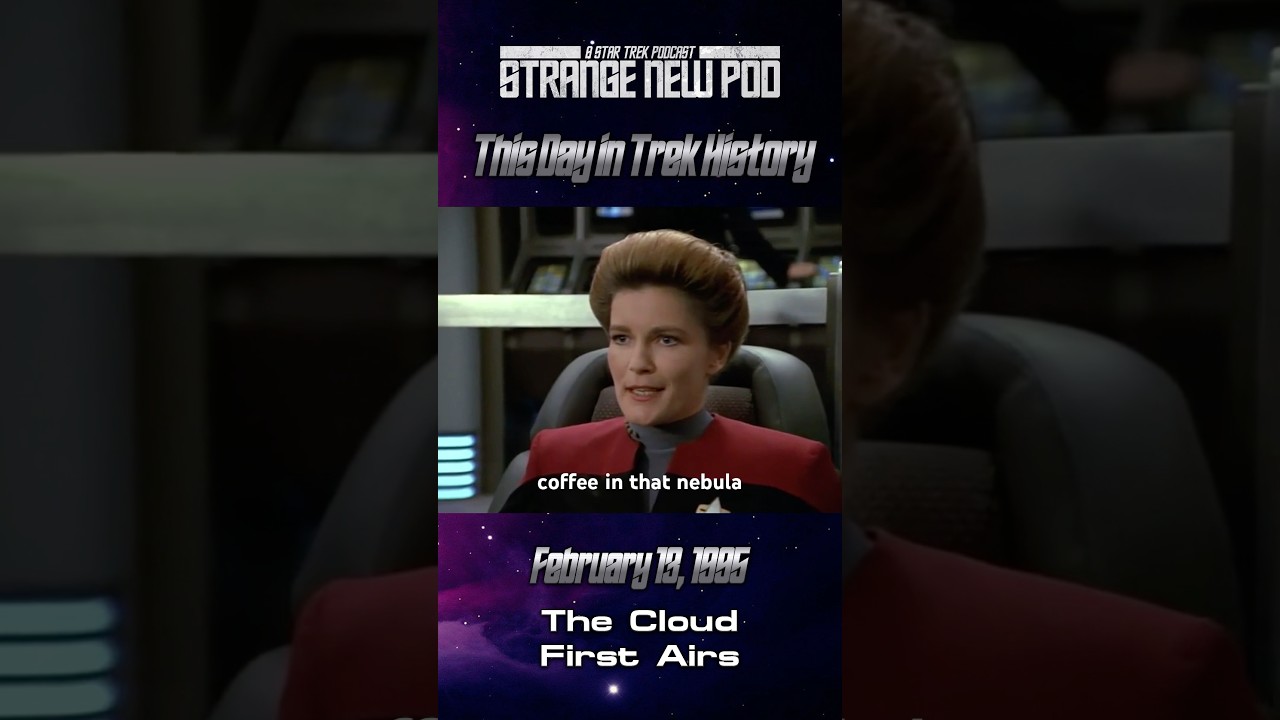 “There’s coffee in that nebula!” “The Cloud” premiered 30 years ago today. #startrekvoyager