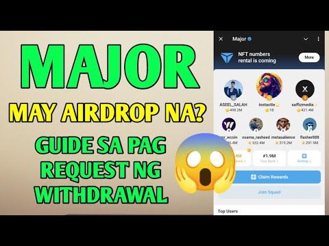 Major AIRDROP tutorial