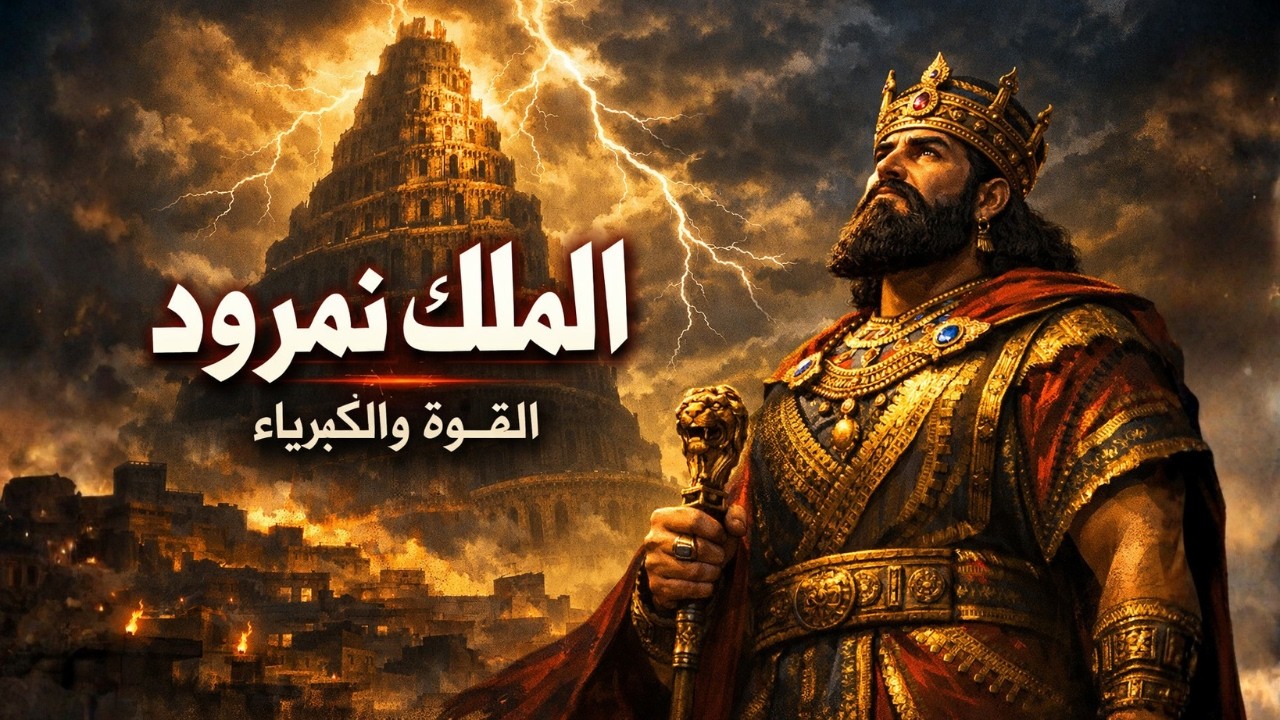 الملك نمرود وبرج بابل: القوة والكبرياء والتمرد القديم