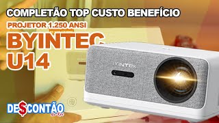 Vale a Pena? Teste Completo do Projetor Byintec U14 em Casa