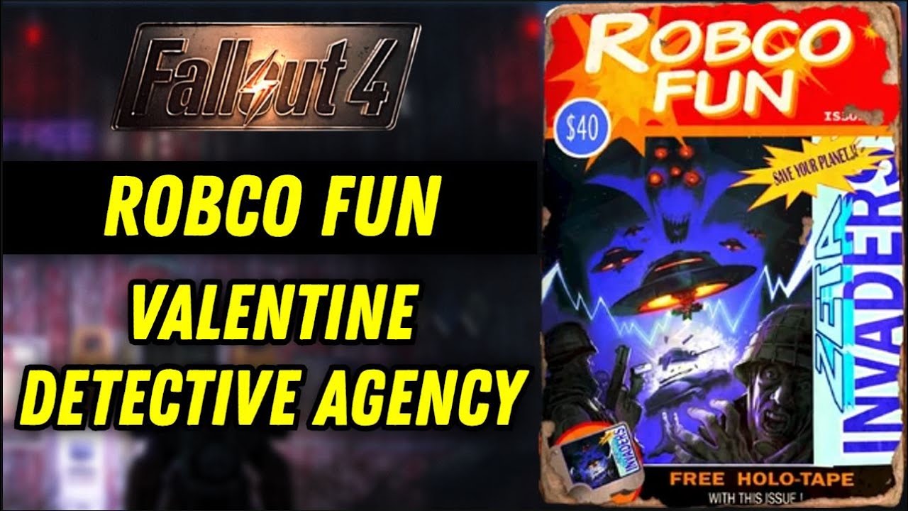 Robco Fun Magazine: Valentine Detective Agency Location Guide | Fallout 4