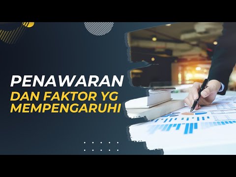 Video: Apa faktor penawaran non-harga?