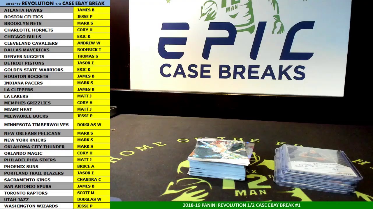 Epic Case Breaks Live Stream - YouTube