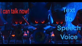 If Metal Sonic had a voice in Sonic 3