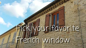 Are French windows the same as French doors?