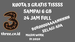 kuota gratis 3 2019 24 jam full - Durasi: 5.39. 