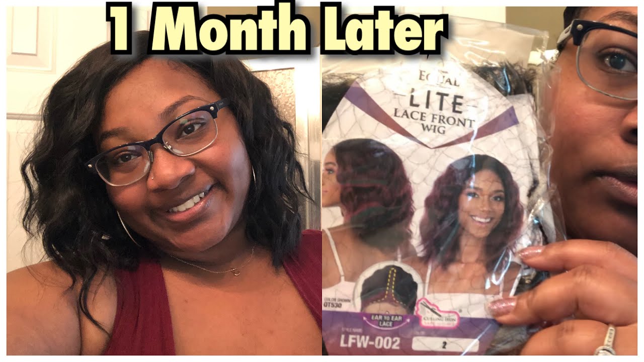 Freetress Equal Synthetic Lite Lace Front Wig Review After 1 Month of Wear